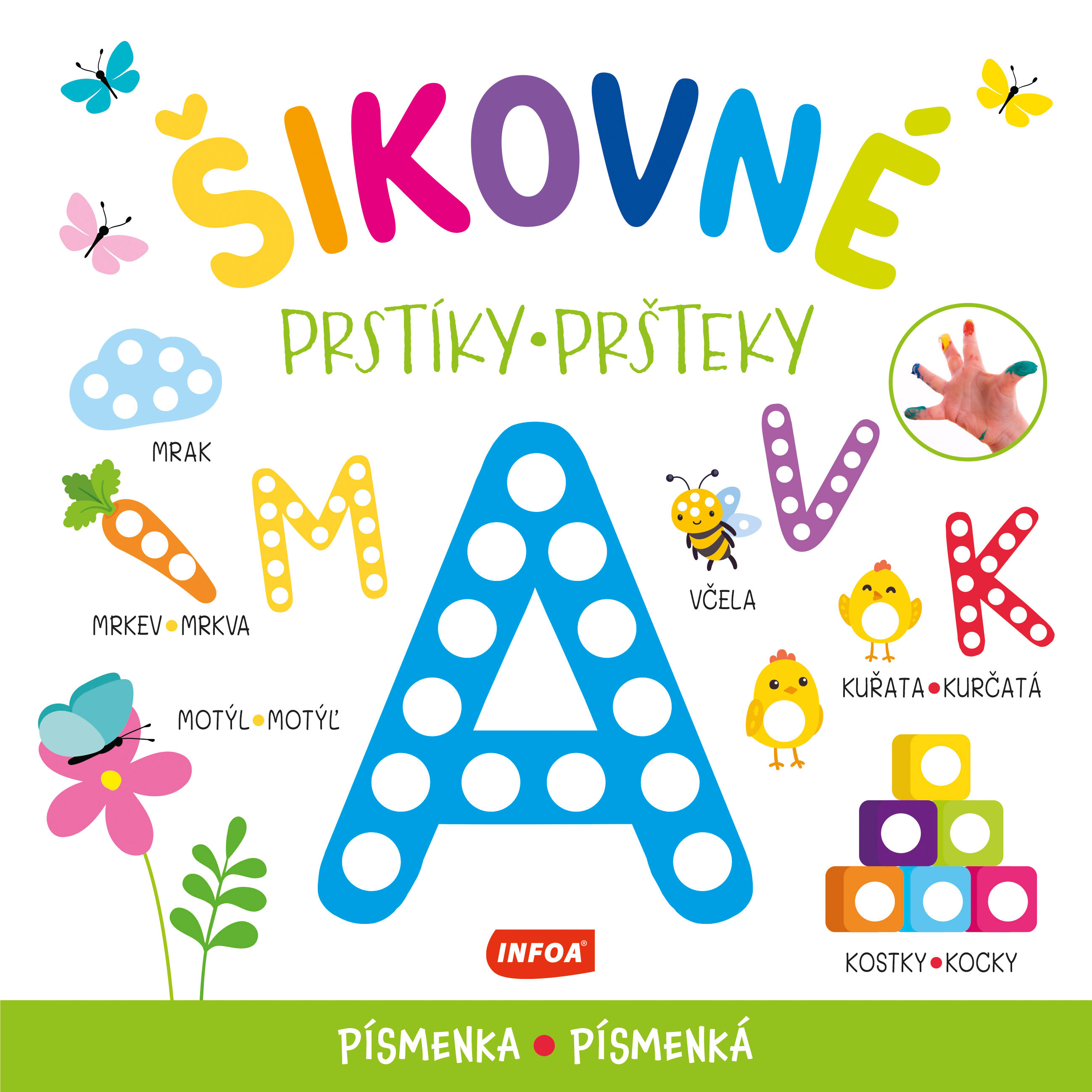 Šikovné prstíky / šikovné pršteky - Písmenka / Písmenká Šikovné prstíky / šikovné pršteky - Písmenka / Písmenká